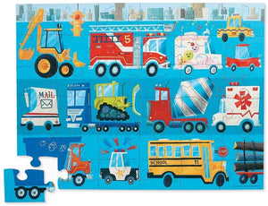 Croc Creek 36pc Floor Vehicles Puzzle