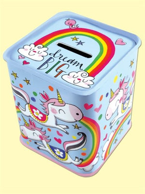 Dream Big Unicorn Money Box
