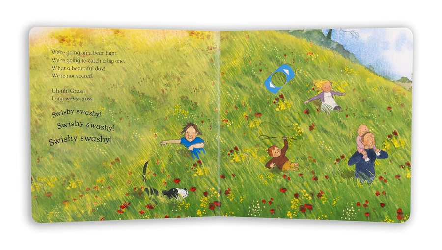 We're Going on a Bear Hunt Pull Slide Board Book