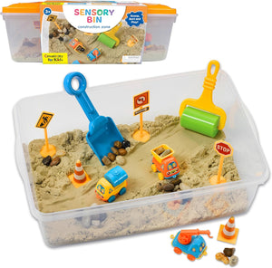 Sensory Bin Construction Zone