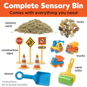 Sensory Bin Construction Zone