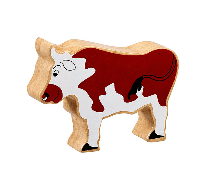 Wooden Brown Bull