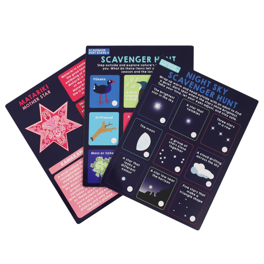 Matariki Acitivity Set 9 Erasable Boards