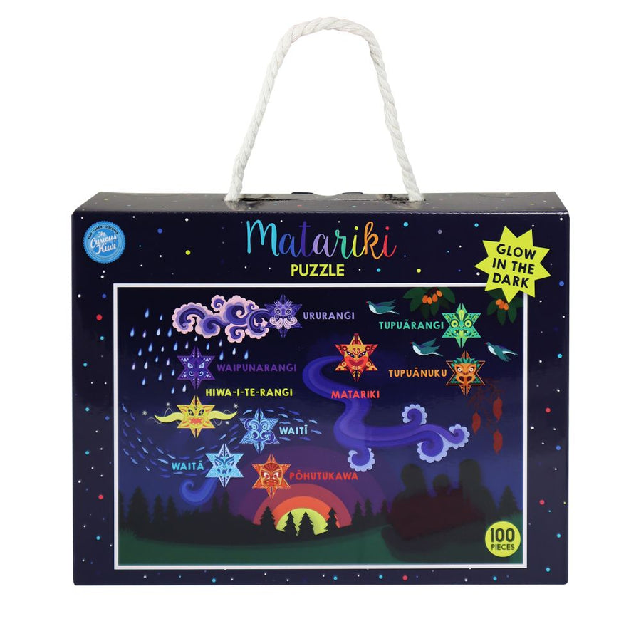 Matariki Glow In Dark Puzzle 100 pieces