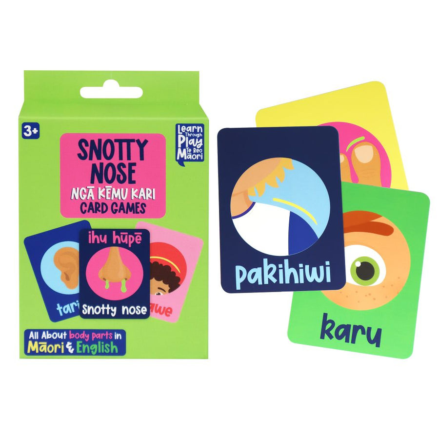Snotty Nose Card Game Te Reo