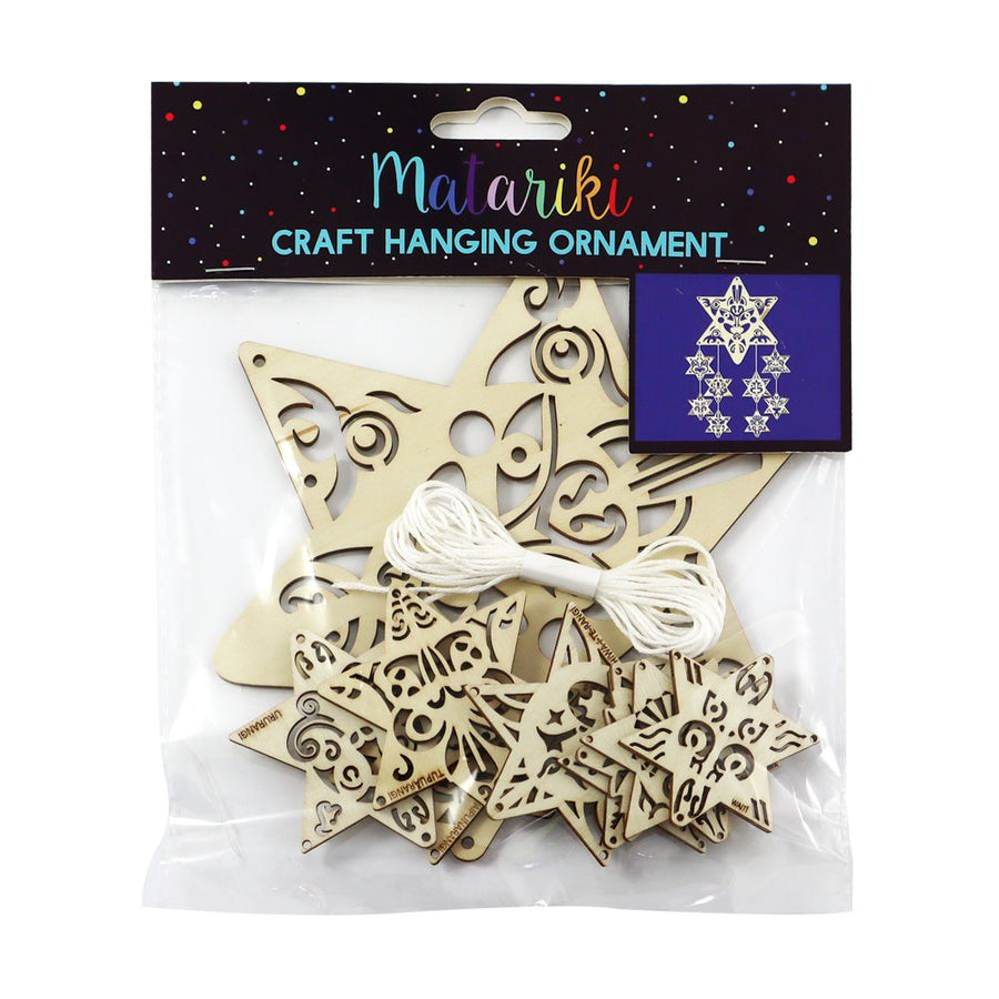 Matariki Craft Star Ornament
