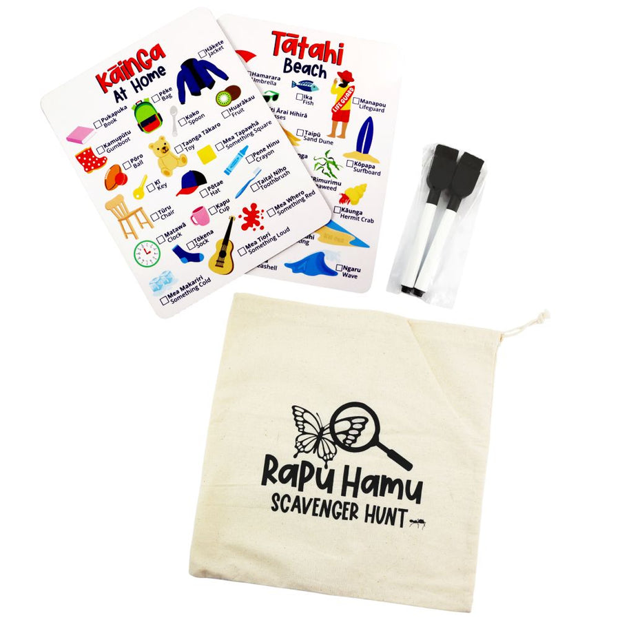 Rapu Hamu Scavenger Hunt in Te Reo and English