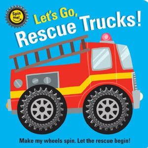 Spin Me Rescue Trucks Book