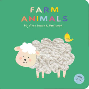 Touch Feel Farm Animals Book