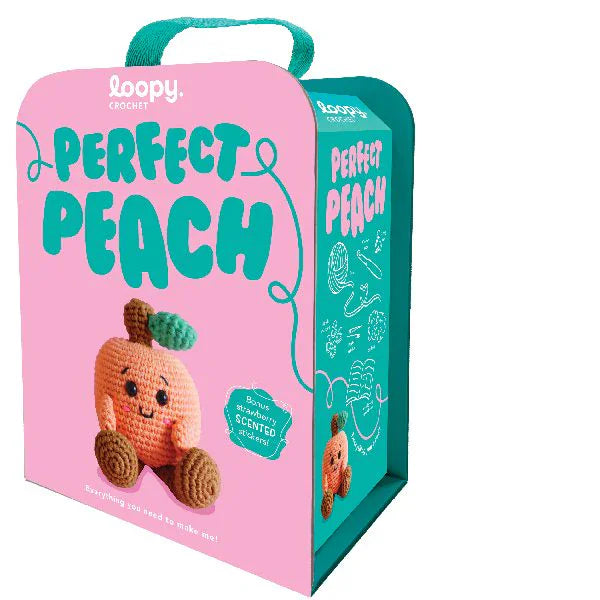 Perfect Peach Crochet Kit+Book