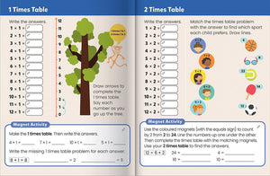 Magnetic Times Tables Book Junior Explorers