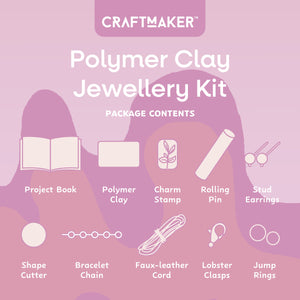 Polymer Clay Jewellery Kit Craftmaker