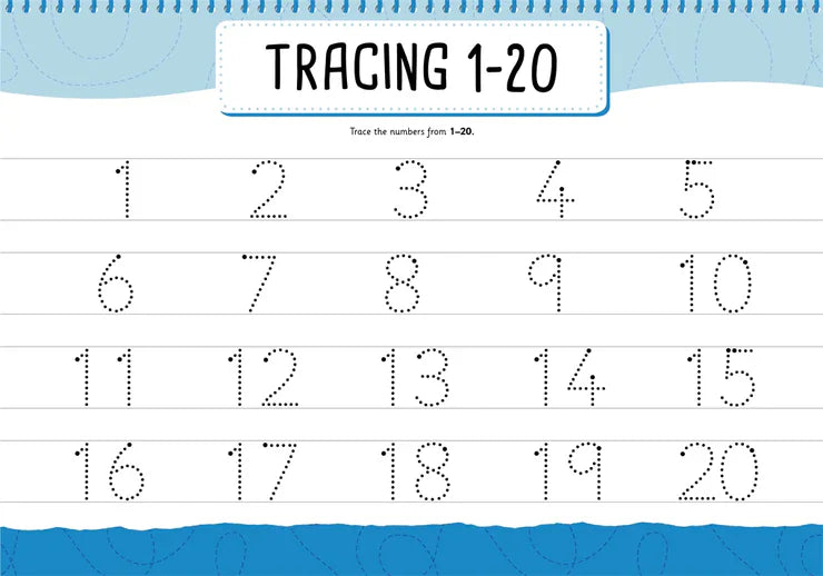 Giant Wipe Clean Learning Activity Pad 5+