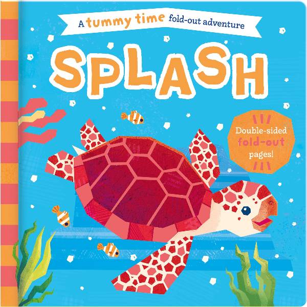 Tummy Time Fold Out Adventure Book: Splash