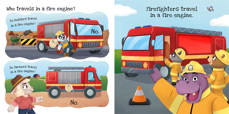 What Does  Fire Engine Do Texture Book