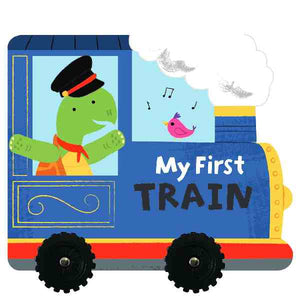 My First Train Wheeled Vehicle Book