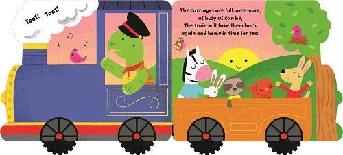 My First Train Wheeled Vehicle Book