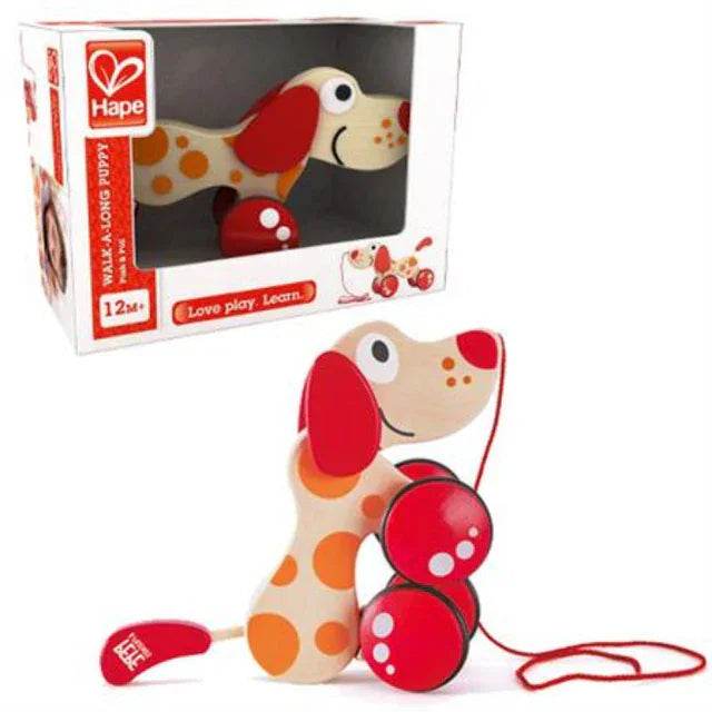Hape Walk Along Puppy Pepe