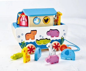 Hape Pull Along Noahs Ark