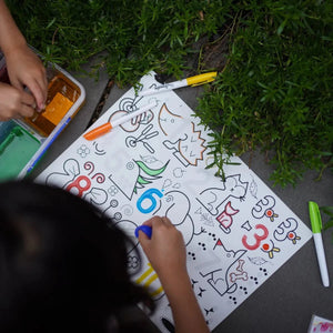 Wild Digits Sensory Playmat