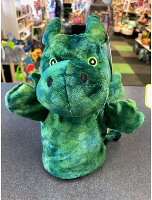 Eco Puppet Green Dragon