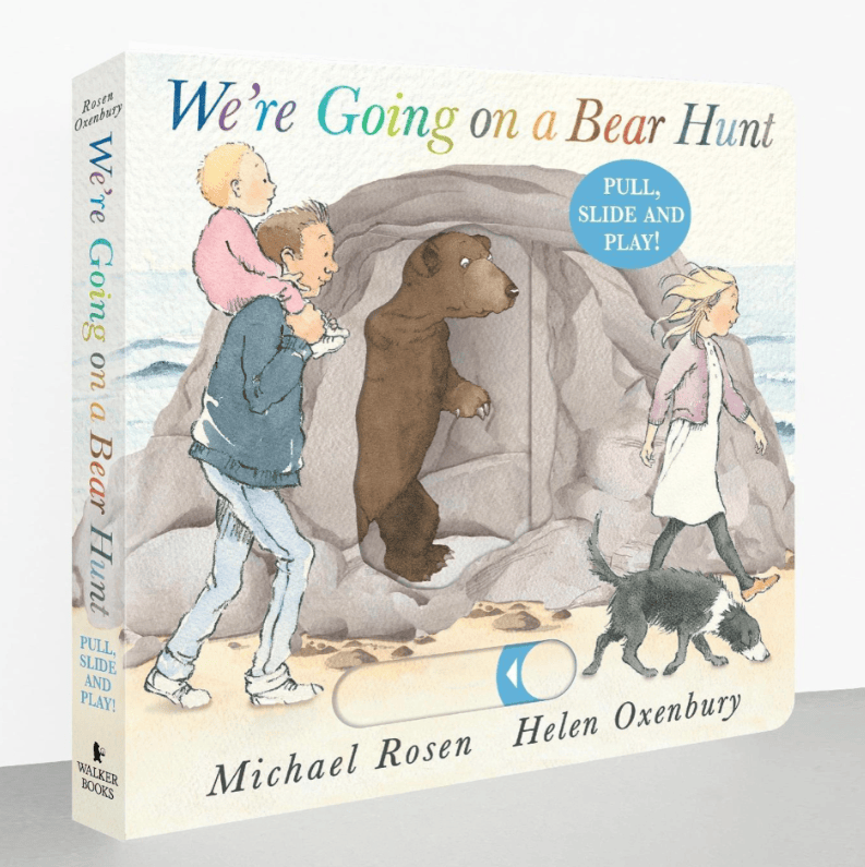 We're Going on a Bear Hunt Pull Slide Board Book