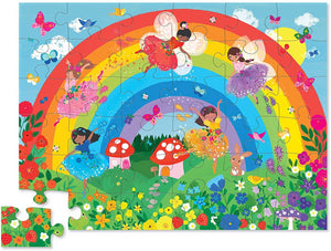 CrCreek Rainbow Floor Puzzle 36 Piece