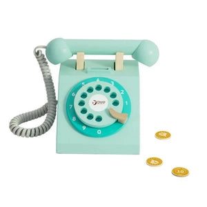 Wooden Play Telephone Classic World