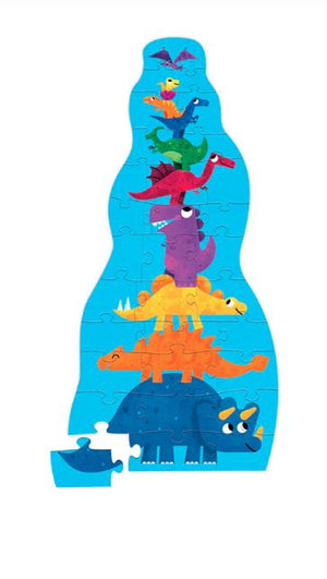 Dinosaur Tower Puzzle 30 piece Croc Creek