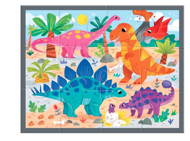 Mighty Dinosaurs Pouch Puzzle
