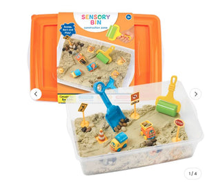 Sensory Bin Construction Zone