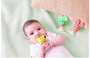 Hape Cheery Critter Rattle Trio