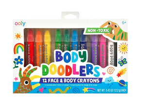 Face and Body Crayons Set 12