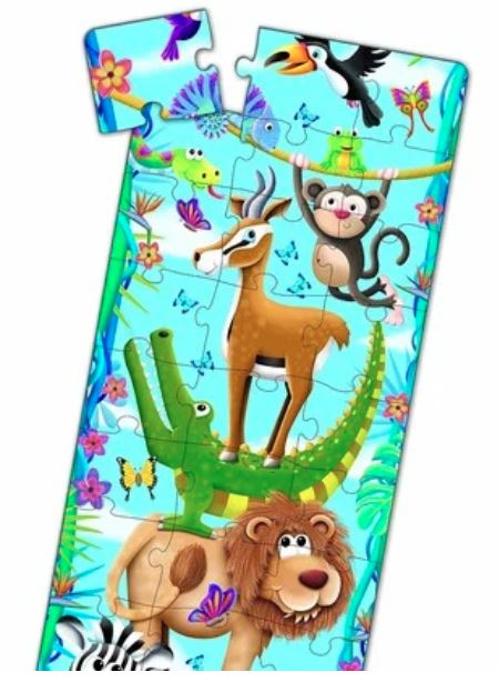 Big to Small Animals Puzzle 51 pieces