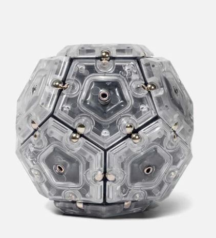 Speks Magnetic Fidget Sphere Grey