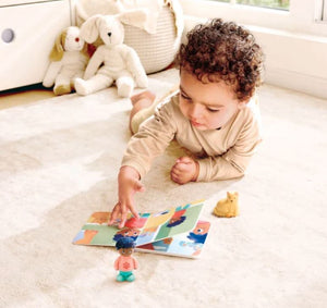 HapeLand The Cat's Secret Storybook Playset
