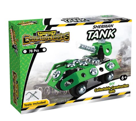 Mini Constructables Sherman Tank