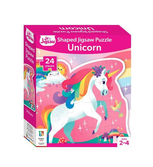 Junior Jigsaw 24pc Shaped Unicorn Puzzle