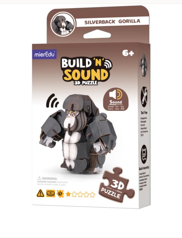 Build N Sound Puzzle Gorilla