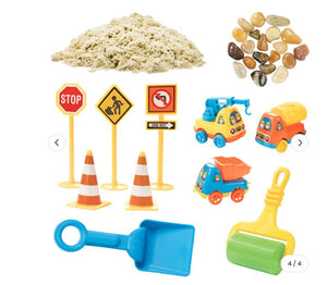 Sensory Bin Construction Zone