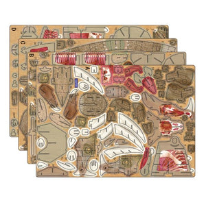 3D Triceratops Puzzle Adjustable
