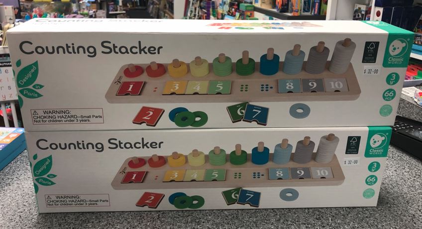 Classic World Counting Stacker