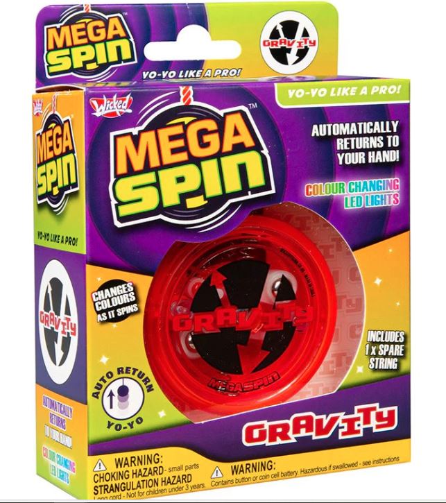 Mega Spin Gravity LED YoYo