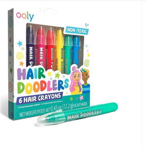 Hair Doodles Hair Crayons set of 6