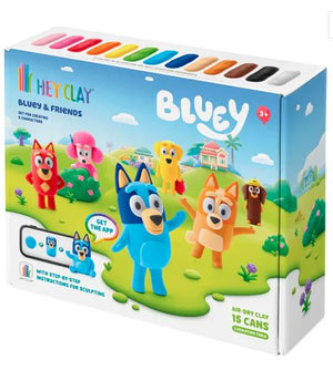 Hey Clay Bluey & Friends 15 cans