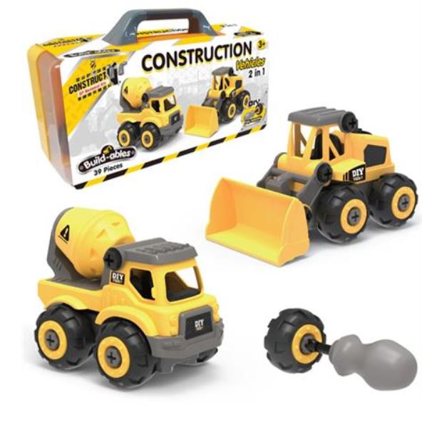 Buildables Plus Buildables Construction 2 in 1 - PAUA