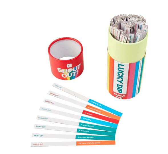 Dipstick -Shout Out Lucky Dip Game Family Fun