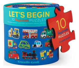 Let's Begin Puzzle - Vehicles