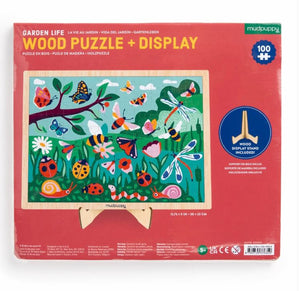 Garden Life Puzzle & Display Wood 100 Piece