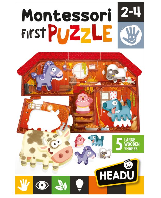 Montessori First Puzzle Farm